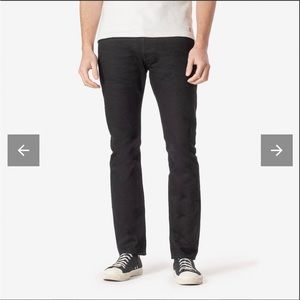 Iron Heart IH-555 black/black Selvedge denim
